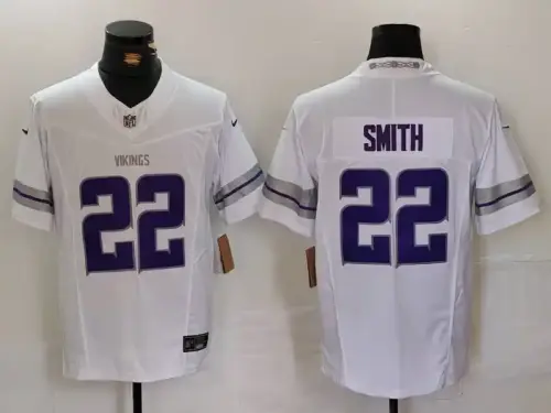 Minnesota Vikings #22 Harrison Smith White 2024 F.U.S.E. Winter Warrior Jersey