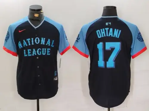 National League Shohei Ohtani Nike Navy 2024 MLB All-Star Game Limited Player Jersey