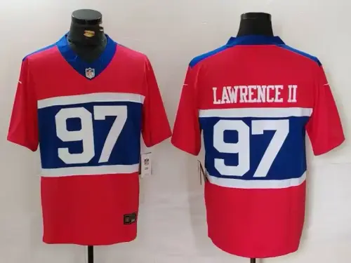 New York Giants Dexter Lawrence II Century Red Jersey