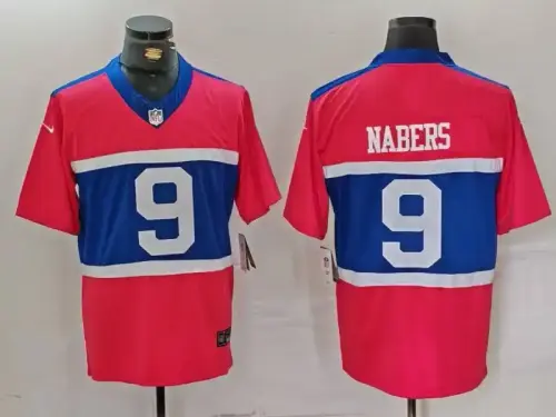 New York Giants Malik Nabers Century Red Jersey